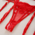 Red Seductive Embroidered Lace Underwear Sexy Seduction Sexy Lingerie Sexy Corset Underwear Set