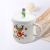 Wholesale White Coffee Cup Christmas Ceramic Mug With Handle