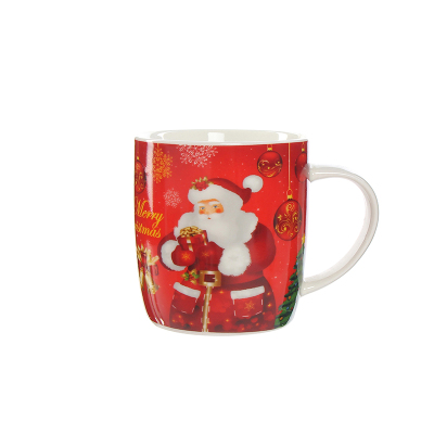 Christmas mug ceramic coffee cup custom logo gift box 