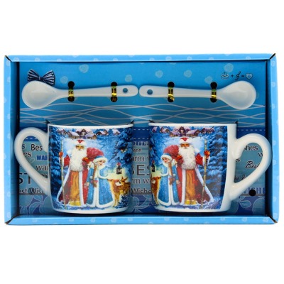 Wholesale couple cup personalized porcelain ceramic mug exqu
