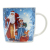 Russian Design Christmas mug Ceramic Breakfast milk Coffee cup