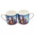 Wholesale couple cup personalized porcelain ceramic mug exqu