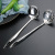 Wholesale Gift Stainless Steel Soup Ladle Perforated Ladle Household Minimalist for Scooping up Porridge Soup Cooking Spoon Hot Pot Chopsticks Set