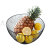 Nordic Simple Household Living Room Fruit Basket Creative Iron Fruit Plate Snack Storage Basket Fruit Basin