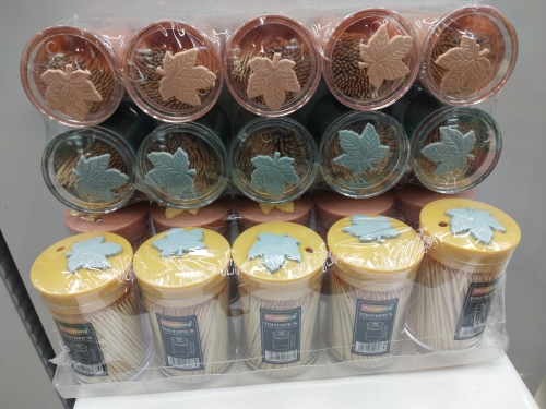 new bamboo toothpick maple leaf 🍁； cover