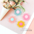 INS Xuan Ya Contrast Color Little Flower Daisy Love Resin Patch DIY Handmade Hair Accessories Earrings Ear Stud Accessories Material