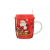 Wholesale Factory Ceramic Mug Lid Best Christmas Gifts Set W