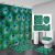 Cross-Border E-Commerce Direct Supply Digital Printing Waterproof Shower Curtain Animal Peacock Series Graphic Customization Factory Direct Sales