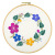 Cross-Border New Arrival Handmade Embroidery DIY Material Package Cross Stitch Suzhou Embroidery Garland Simple Fabrics Hanging Picture Factory Direct Sales