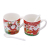 High Quality Double Christmas mug Theme Gift Sublimation Cus