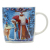 Russian Design Christmas mug Ceramic Breakfast milk Coffee cup