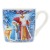 Russian porcelain cup set christmas style wholesale promotio