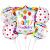 Happy Birthday Aluminum Foil Balloon Set Party Supplies Arrangement Aluminum Foil Balloon 5PCs Set