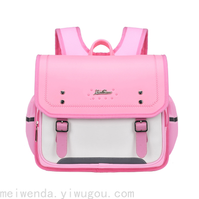 Primary School Student Schoolbag 1-6 Grade Burden Reduction Children Backpack Lightweight Schoolbag LZJ-3451