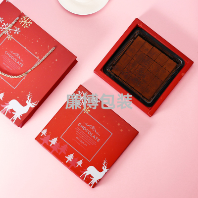 Packing Box High-End Exquisite Handmade DIY Chocolate Packing Box New Year Christmas Japanese Shengqiao Box 9 Grid