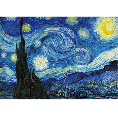 New 5D Foreign Trade Popular Style DIY Full Diamond Abstract Artwork Series Van Gogh Starry Sky Diamond Painting Factory Supply