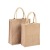 Burlap Handbag Customized Retro Style Coarse Linen Gift Shopping Bag Printing Gunnysack Customized