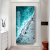 Crystal Porcelain Painting Light Luxury Corridors Hallway Home Decorative Painting Modern New Chinese Simple Sea Landscape Nordic Paintings