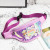 New Children's Bags Girl's Shoulder Laser Waist Bag Mini Cartoon Crossbody Bag Chest Bag Trendy Girl Waist Bag