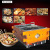 Three Cylinder Donut Fryer FY-203 Commercial 32 Grid Spicy Hot Pot Good Smell Stick Donut Fryer Snack Equipment