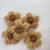 New Wool Flowers Hand-Woven Acrylic Clothing Accessories Color Puff Flower Crochet Flower Wholesale