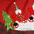 Christmas Tree Skirt Santa Claus Tree Skirt Christmas Tree Apron Linen Tree Mat Christmas Gift Amazon Cross-Border
