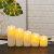 LED Simulation Tears Swing Electric Candle Lamp Wholesale Household Smoke-Free Lighting Birthday Hotel Proposal Decoration