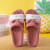 Four Seasons Open Slippers Men and Women Autumn and Winter Furry Mute Household Indoor Soft Bottom Non-Slip Couple Slippers
