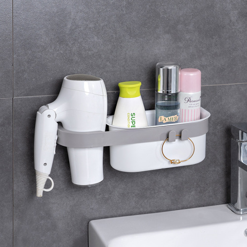 Toilet Hair Dryer Rack Bracket Holder Punch-Free Hair Dryer Holder Hair Dryer Hair Dryer Rack Holder