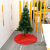 Christmas Decorations Christmas Tree Decoration Golden Red Christmas Tree Skirt Tree Base Apron Tree Skirt Christmas Apron