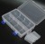 Large 8-Grid Jewelry Storage Box Removable Transparent Plastic Hardware Tool Box Element Box