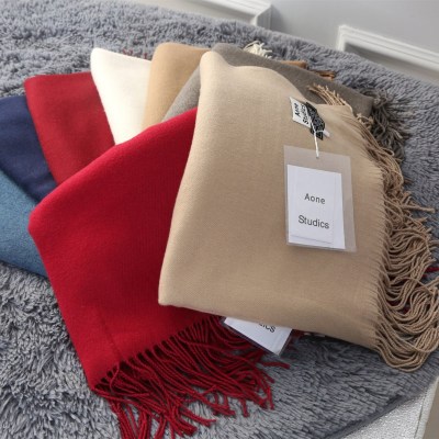 Knitted Scarf for Men and Women Autumn and Winter Students Thickened Korean Style Long Warm Knit Women's Scarf Women