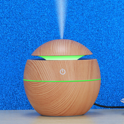 Douyin Same Style Wood Grain Humidifier Aroma Diffuser Sprayer Desktop 5V Mini Perfume Car Humidifier