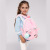 Unicorn Plush Backpack Unicorn Backpack Big Eyes Embroidery Girl Schoolbag Children Kindergarten