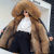 Parka 2021 New Fox Raccoon Fur Detachable Liner Mid-Length New Fur Coat Coat for Women Winter