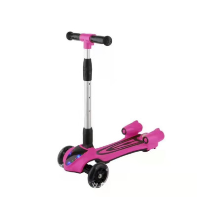 21 Years Buyun New Spray Scooter Pu Wheel with Light with Music with Spray Multifunctional Children Scooter