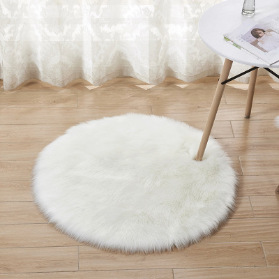 Plush Carpet Yoga Mat Bedside Foot Mat Imitation Australian Imitation Wool Carpet Home Decoration 1500G