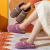 2021 Cotton Slippers Autumn and Winter Home Indoor Platform Warm Non-Slip Couple Woolen Slipper Floor Slippers Confinement Shoes