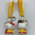 Cartoon Soft Rubber Doll Hello Kitty Keychain Women Car Key Pendant Soft Rubber Couple Ornament School Bag 