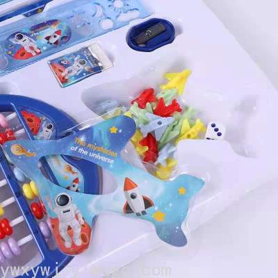 New Pupils' Stationery Set Cute Creative Cartoon Stationery Kindergarten Prizes Gift