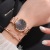 New Women's Steel Belt Fashion Personalized Quartz Watch Set Simple Exquisite Leaf Pattern Factory Direct Sales