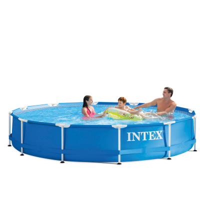 Intex28212 round Pipe Frame Pool Set Bracket Pool Family Swimming Pool
