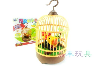 Jf80838 Sound Control Bird Cage TWINBIRD Hot Buy Simulation Sound Control Bird Electric Sound Control Bird