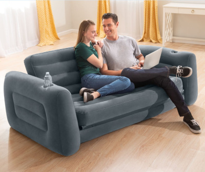 American Intex66552 Square Double Folding Sofa Inflatable Sofa Multifunctional Sofa Sofa Bed