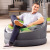 American Intex66582 round Single Sofa Leisure Inflatable Creative Comfort Lunch Break Chair Foldable Sofa