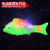 New LED Luminous Swing Toy Fish Electric Fish 5 Lights with Light Music