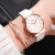Foreign Trade Hot Selling Women's Watch Small Scale Exquisite Fresh Leaves Pattern Simple Fashion Women's Quartz Watch