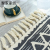 Spot Ethnic Style Cotton Linen Carpet Bedroom Living Room Door Mat Tassel Carpet Absorbent Cushion Tatami Floor Mat