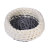 Filling Heart Cotton Hand-Woven Dog Kennel Simple Fashion Cat Nest Woven Nest Half Surrounded Comfortable Pet Bed Spot