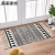 Cross-Border Cotton Braided Tassel Floor Mat Nordic Modern Minimalist Rug Laundry Room Bedroom Kitchen Bathroom Door Mat